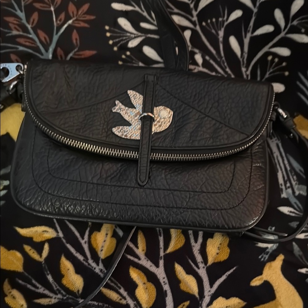 Marc by Marc Jacobs Pedal to the Medal Black Leather Crossbody